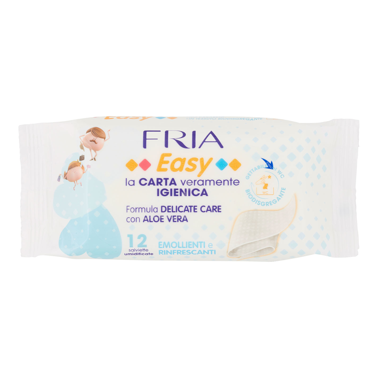 106720 FRIA Carta Igienica 12 pz Vari Tipi