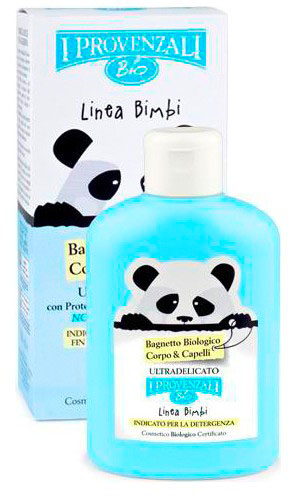 107948 I PROVENZALI BIO BABY Bio Linea Bimbi Bagnetto Biologico Corpo & Capelli