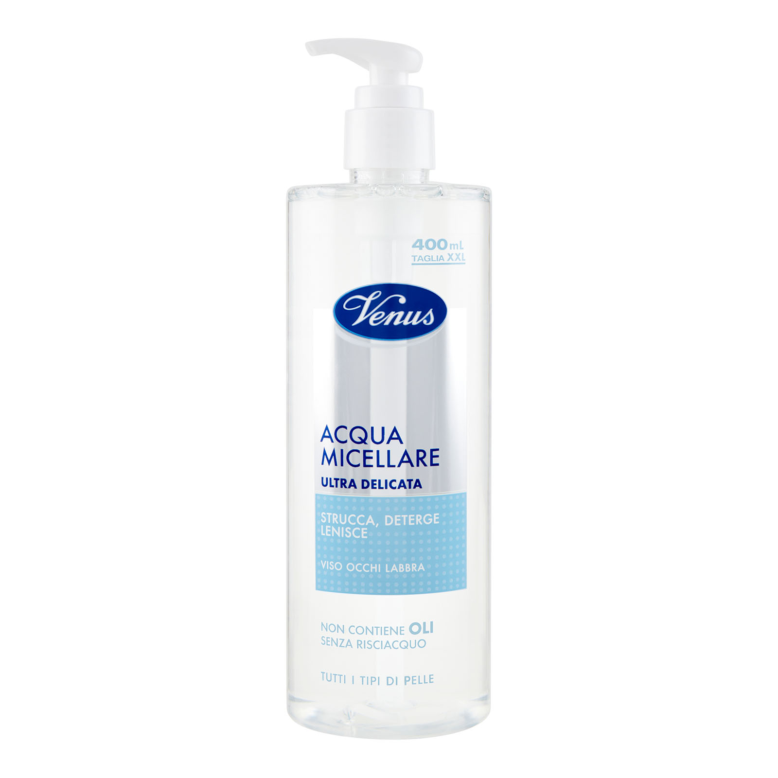 113036 VENUS DETERGENZA VISO Acqua Micellare Ultra Delicata 400 ml