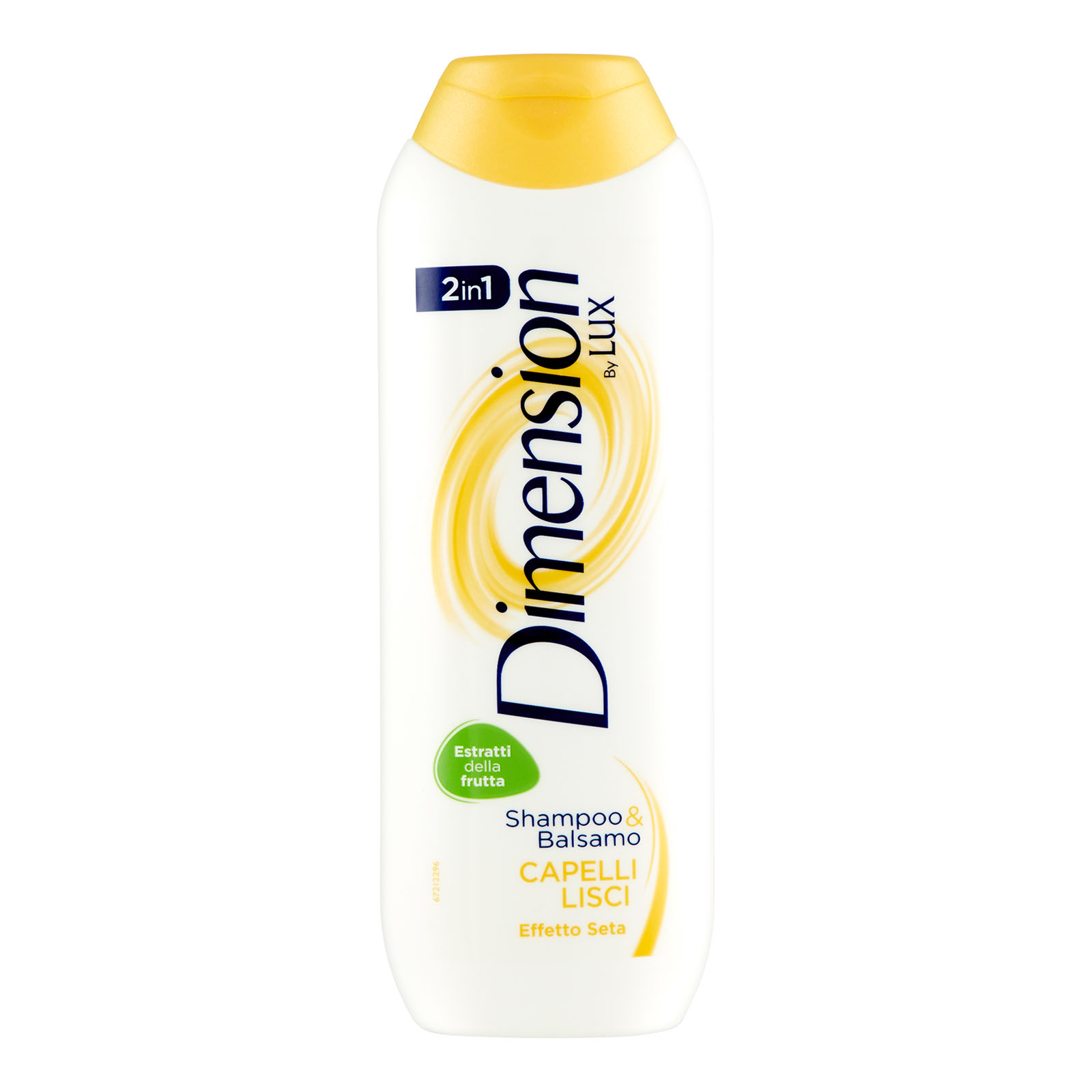 114560 DIMENSION FRUIVIT by Lux 2in1 Shampoo & Balsamo Capelli Lisci 250 ml