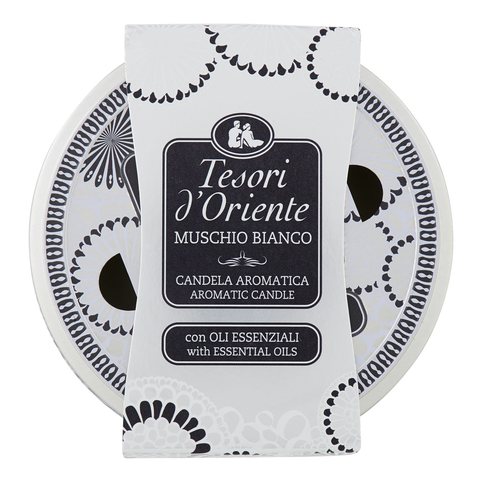 117529 TESORI D'ORIENTE Muschio Bianco - Candela Aromatica 200 g