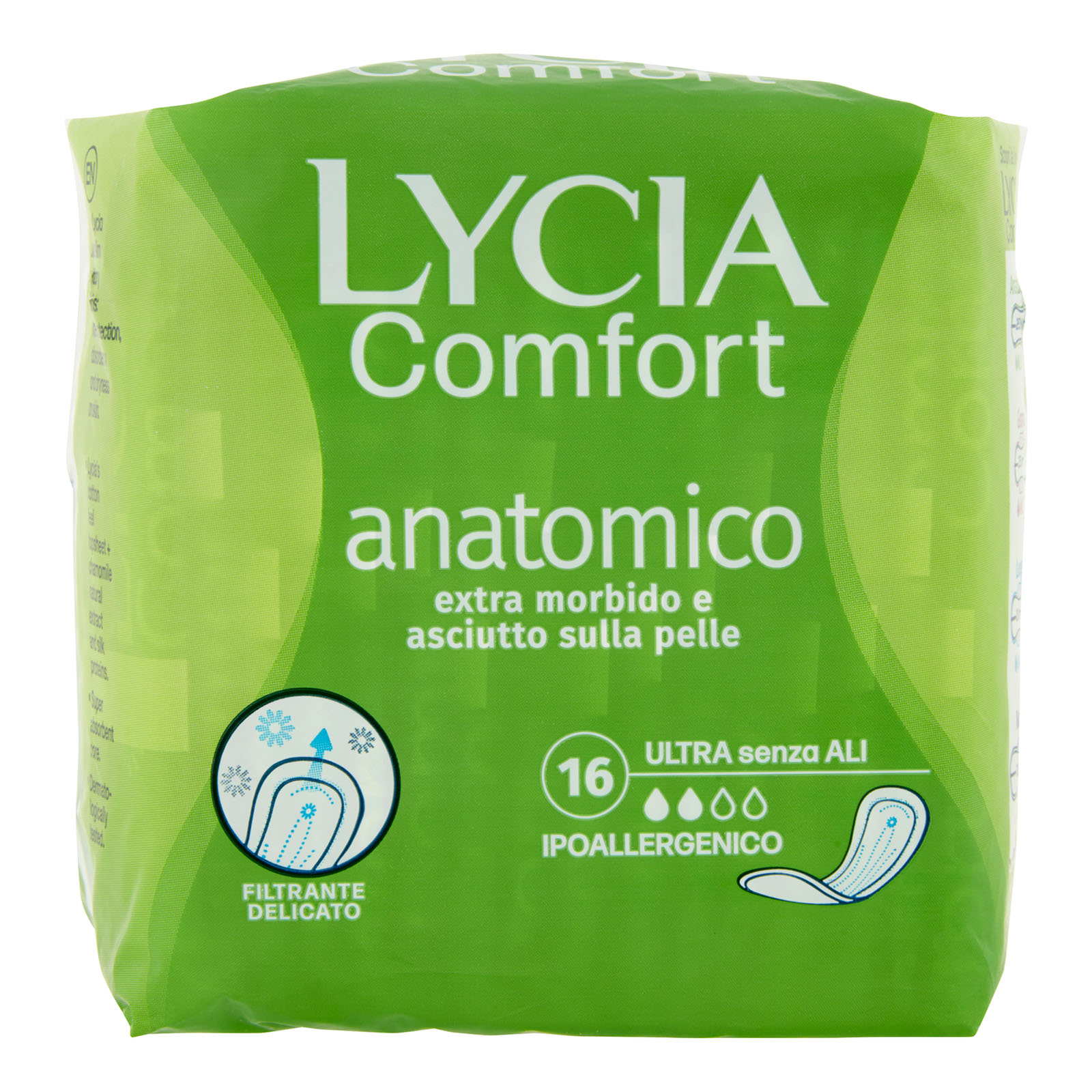 121016 LYCIA Assorbenti Ultra Sottili Anatomici x 16