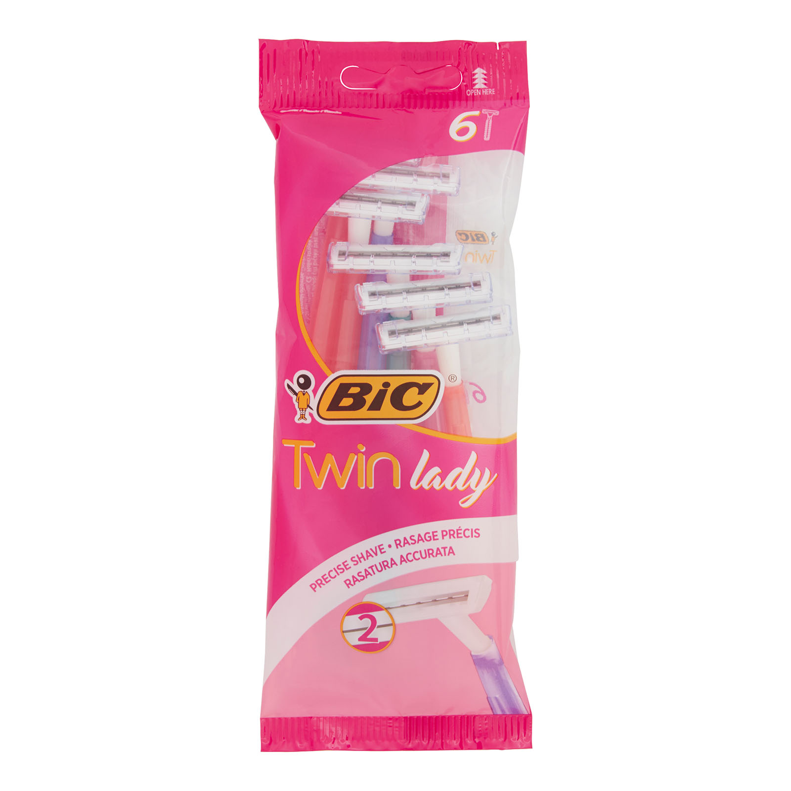 121058 BIC RASOIO TWIN LADY X 6