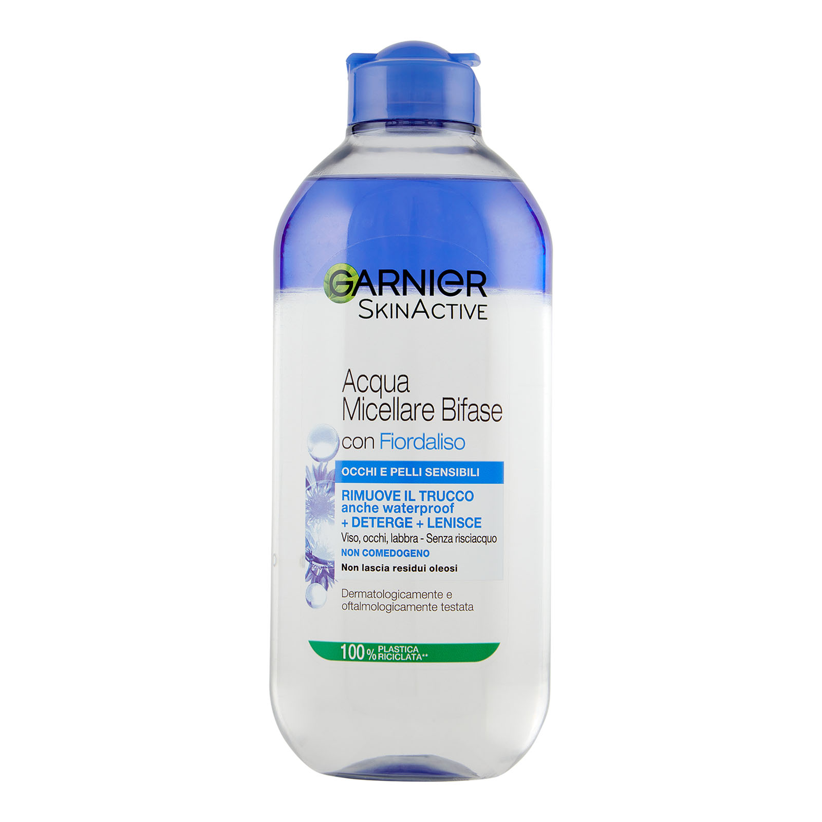124120 GARNIER SkinActive Acqua Micellare Bifase con Fiordaliso Occhi e Pelli Sensibili 400 ml