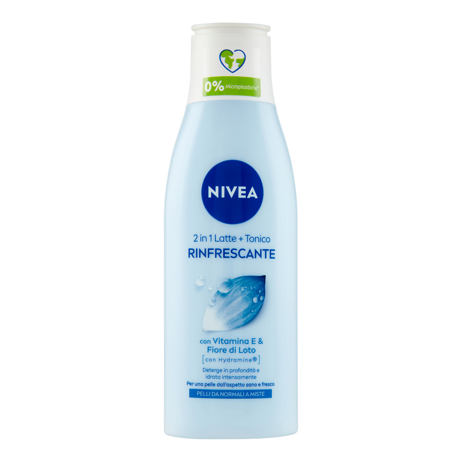 124334 NIVEA VISAGE Nivea 2 in 1 Latte Detergente + Tonico 200 ml