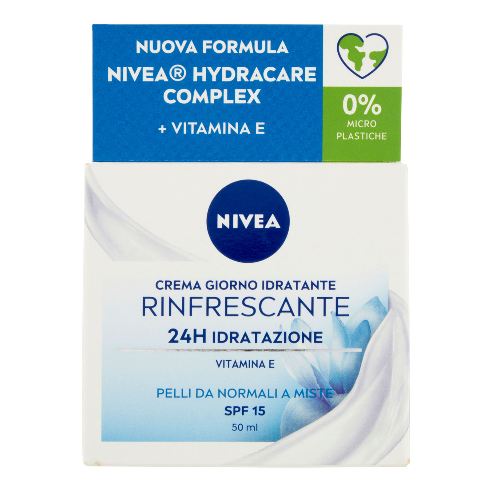 214042 NIVEA VISAGE Crema Idratante Rinfrescante 50 Ml