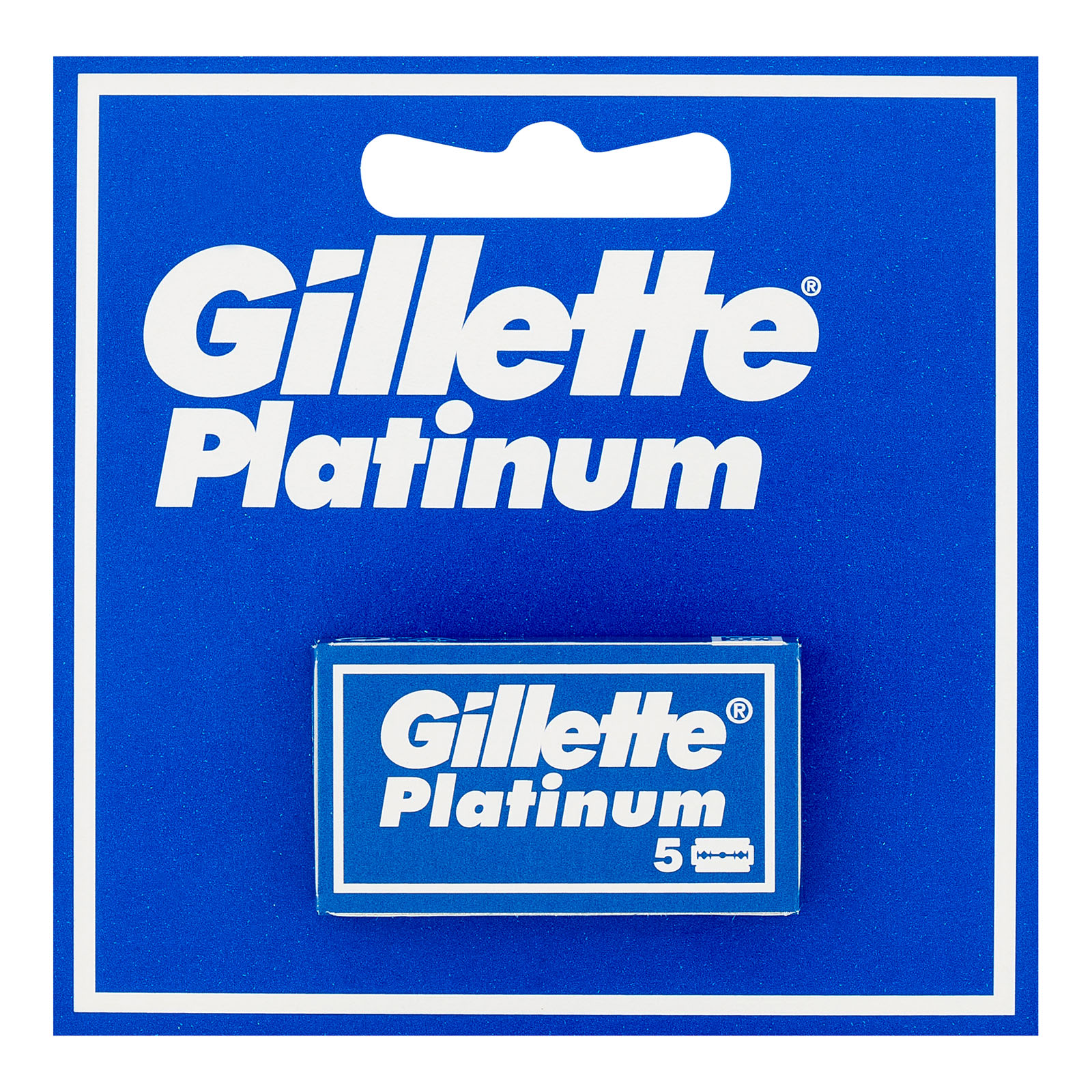 2965 GILLETTE LAME Lame Per Rasoio Platinum 1 Confezione Da 5 Lamette