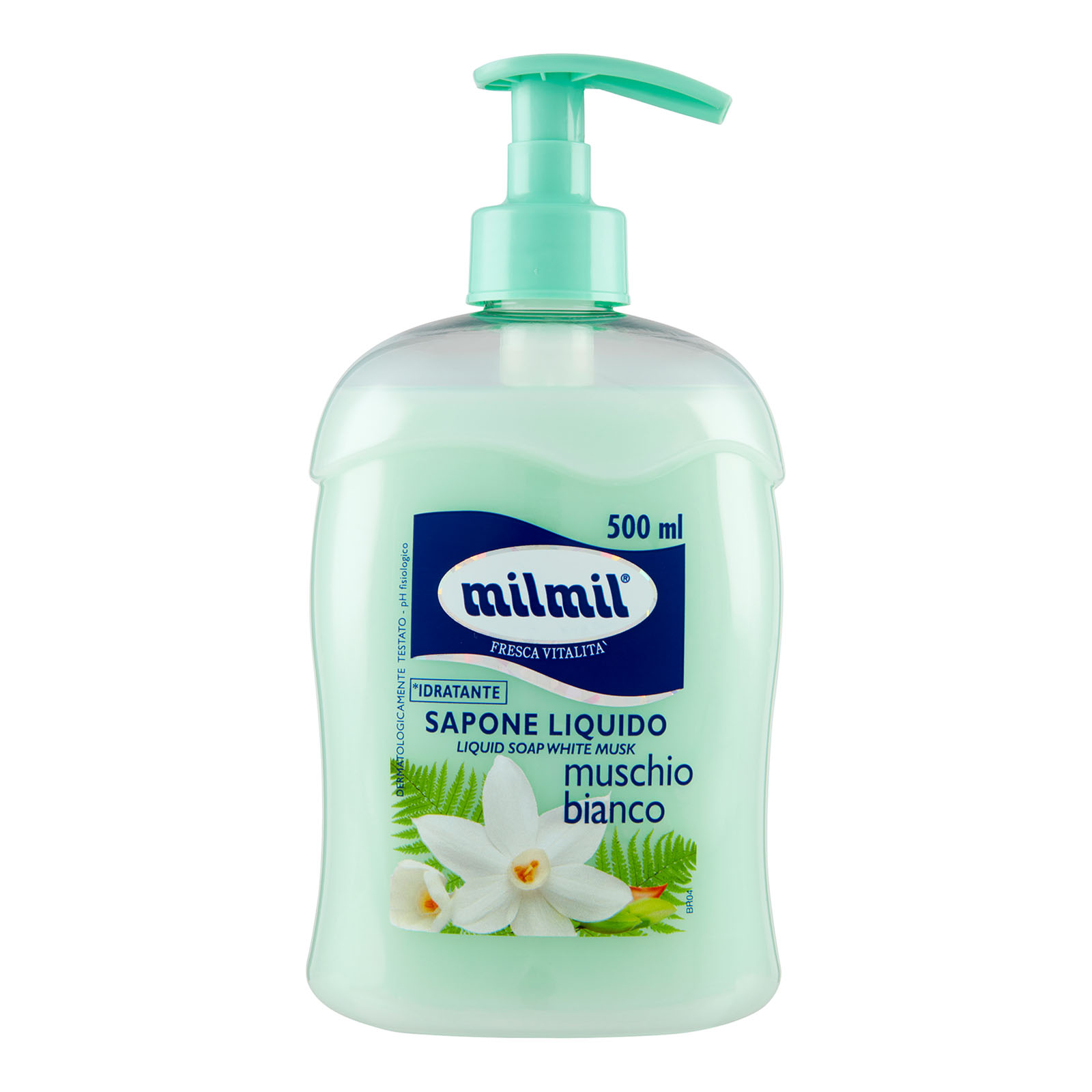 44997 mil Sapone Liquido Idratante Al Muschio Bianco 500 Ml
