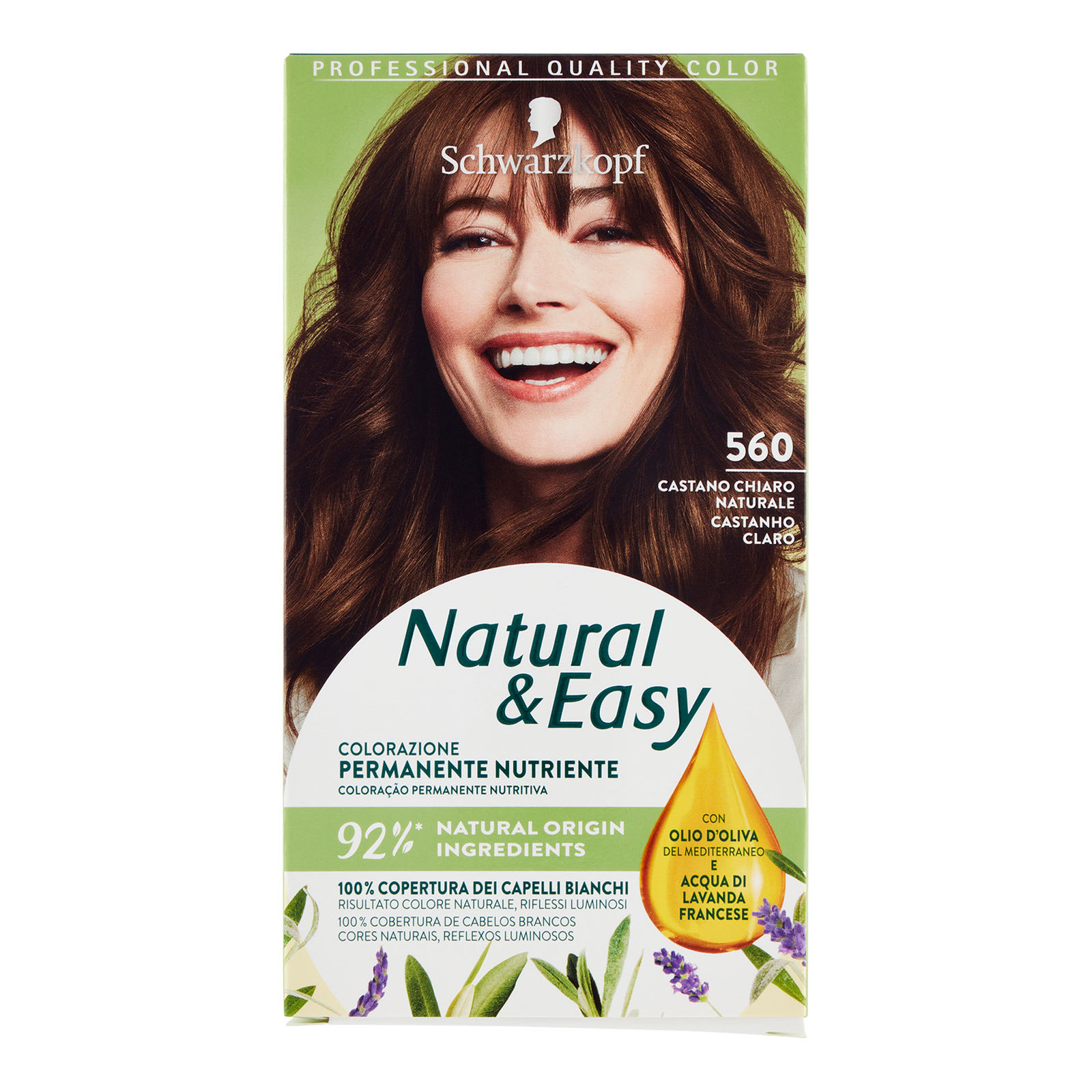 47948 NATURAL & EASY Tinta Per Capelli Colorazione Permanente Natural